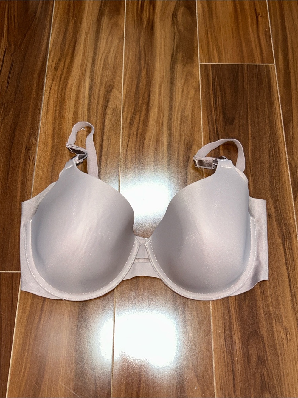 36D Warners grey lightly lined 01356 bra